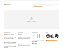 Tablet Screenshot of adaptaspace.com